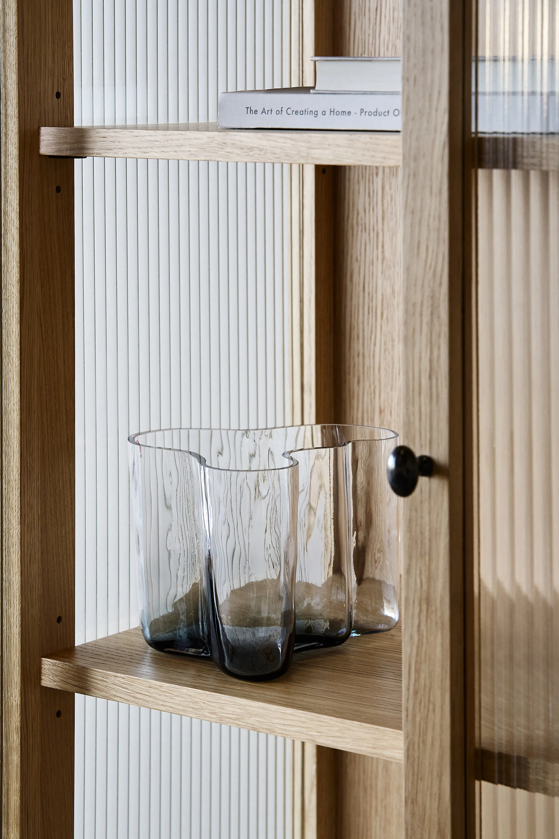 Wazon Alvar Aalto Limited Edition 140 mm, Przezroczysty-jasnoszary Iittala