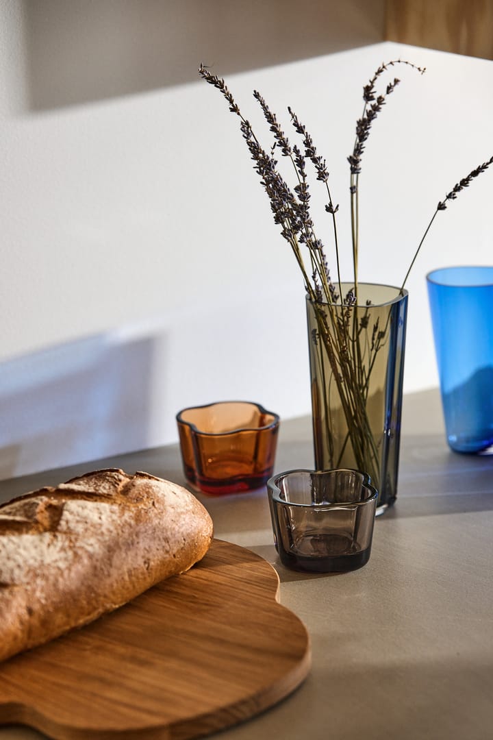 Wazon Alvar Aalto, szary dym, 180 mm Iittala
