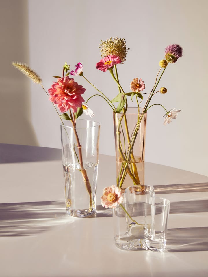 Wazon Alvar Alto, brązowy Rio, 180 mm Iittala