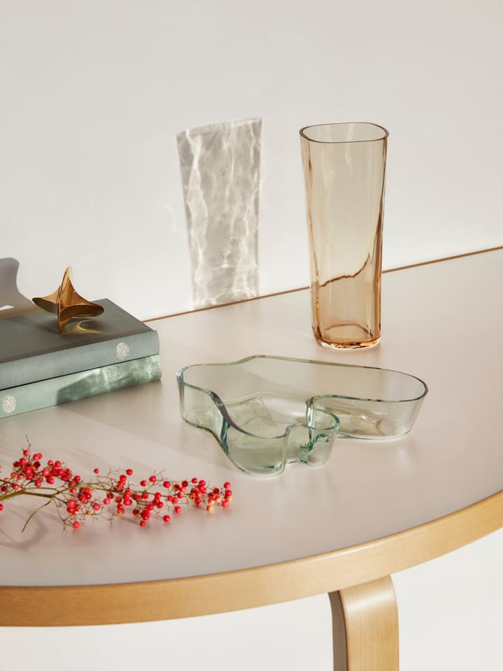 Wazon Alvar Alto, brązowy Rio, 180 mm Iittala