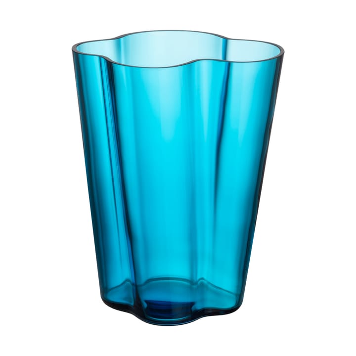 Wazon turkusowy Alvar Aalto - 270 mm - Iittala
