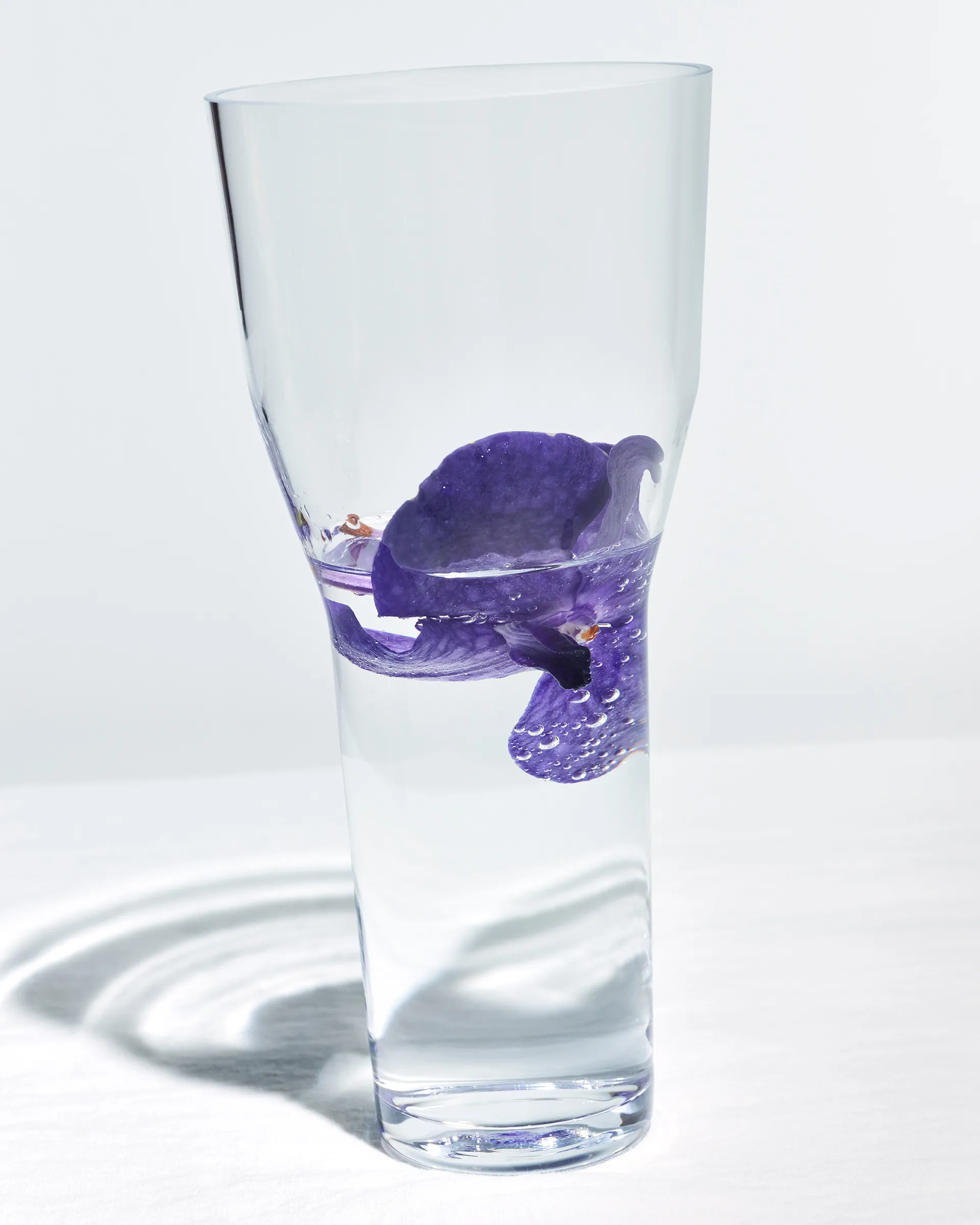 Wysoki wazon Solare Ø12x26 cm, Jasny Iittala