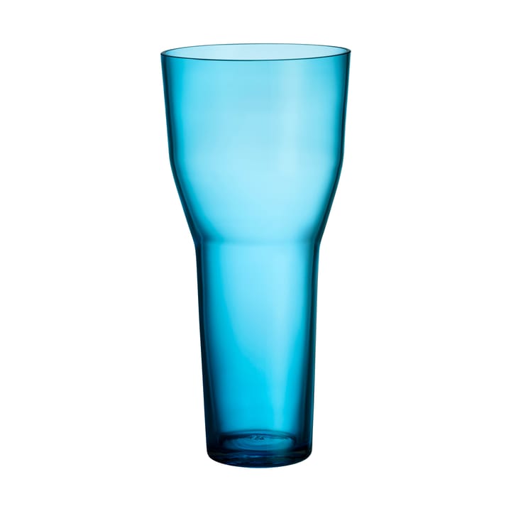 Wysoki wazon Solare 26xØ12 cm - Elektryczny niebieski - Iittala