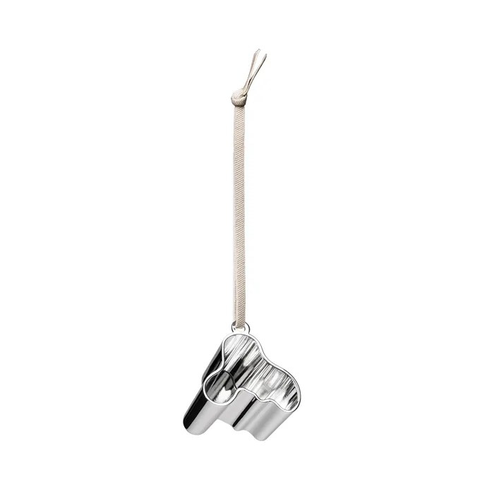 Zawieszka dekoracyjna z metalu - Srebrny - Iittala