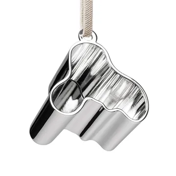Zawieszka dekoracyjna z metalu - Srebrny - Iittala