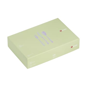 Zestaw sztućców deserowych Piano 12 szt.- Gift Box - Błyszczące - Iittala