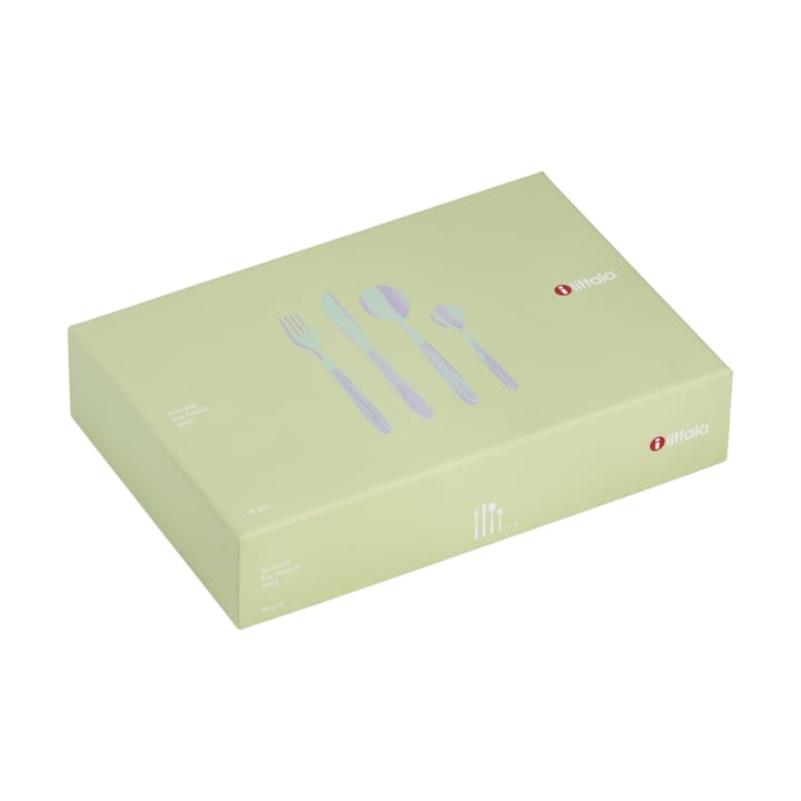 Zestaw sztućców Scandia w pudełku upominkowym 16 szt., Stal nierdzewna Iittala