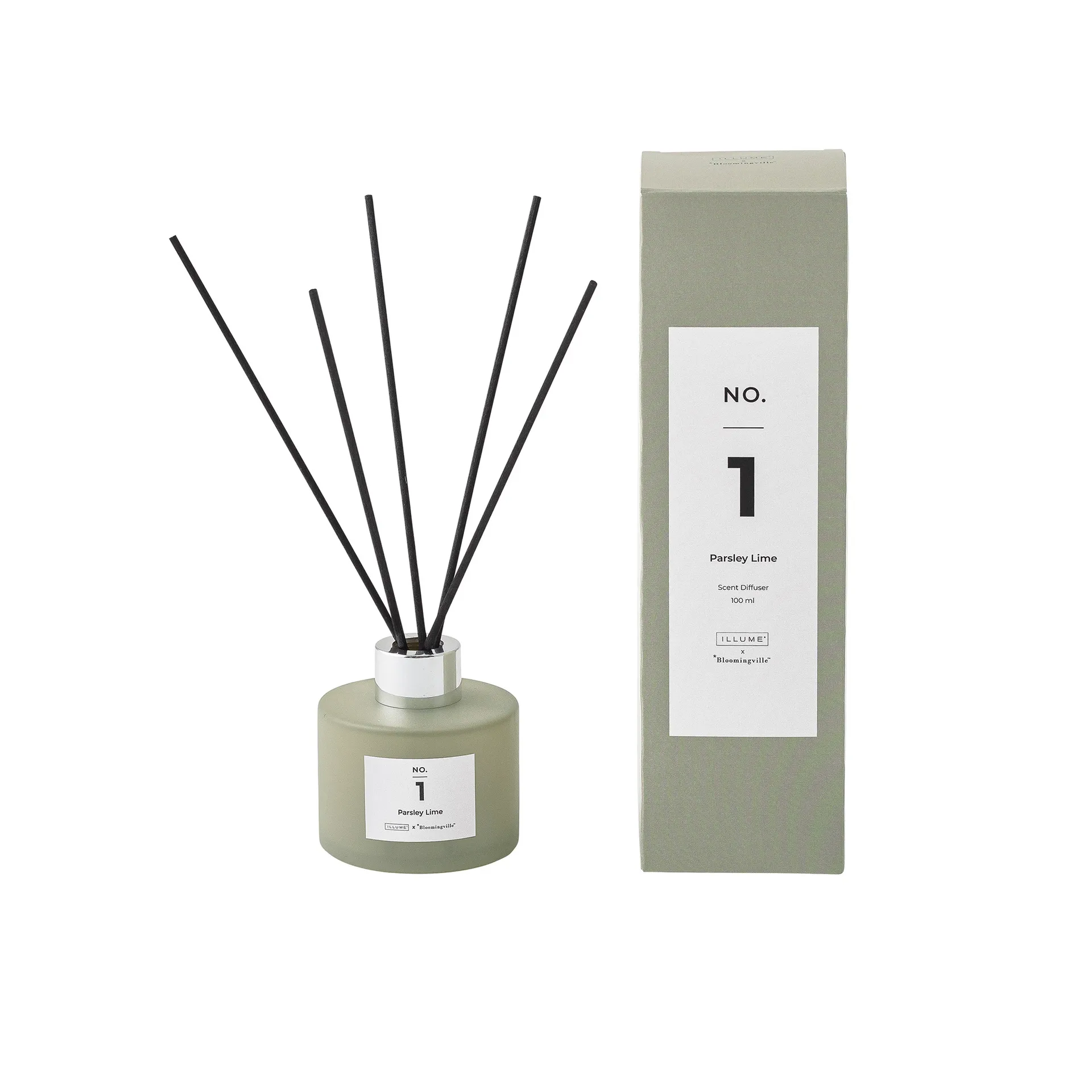 Patyczki zapachowe NO. 1 Parsley Lime, 100 ml Illume x Bloomingville