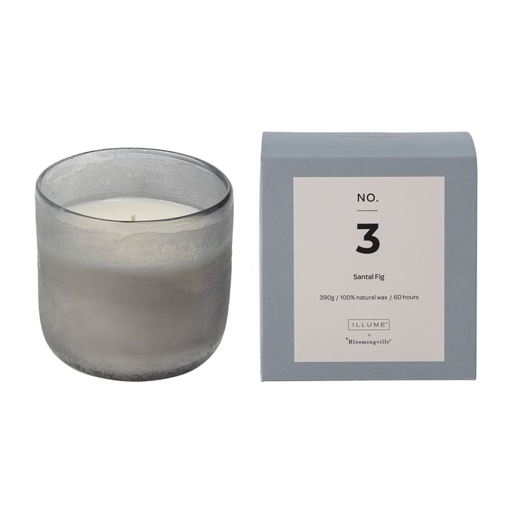 Świeca zapachowa NO. 3 Santal Fig - 390 g + Giftbox - Illume x Bloomingville