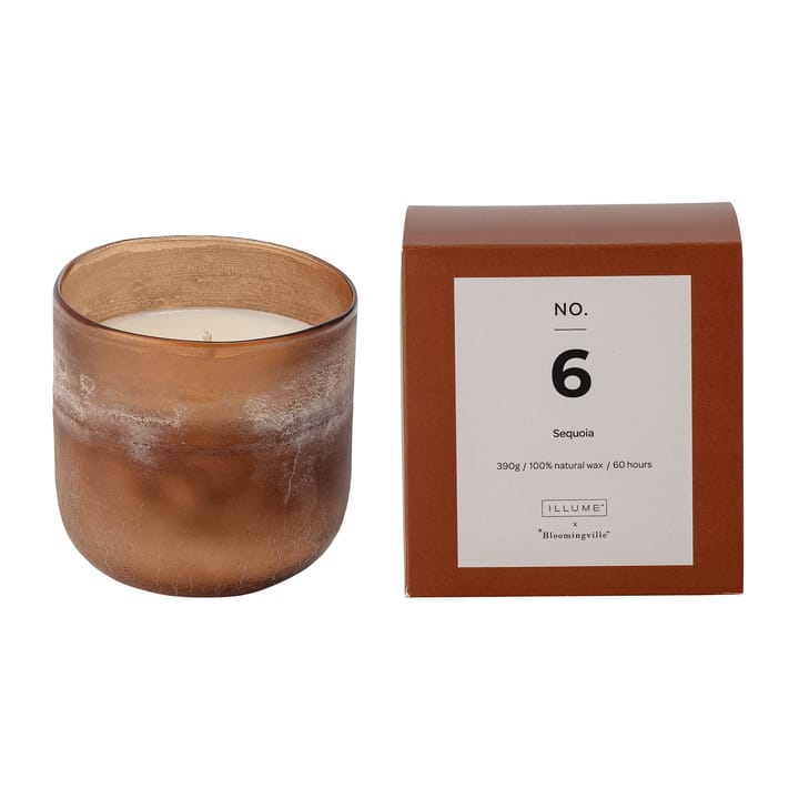 Świeca zapachowa NO. 6 Sequoia - 390 g + Giftbox - Illume x Bloomingville