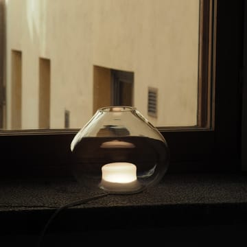 Sula lampa stołowa - szkło jasne - Innolux