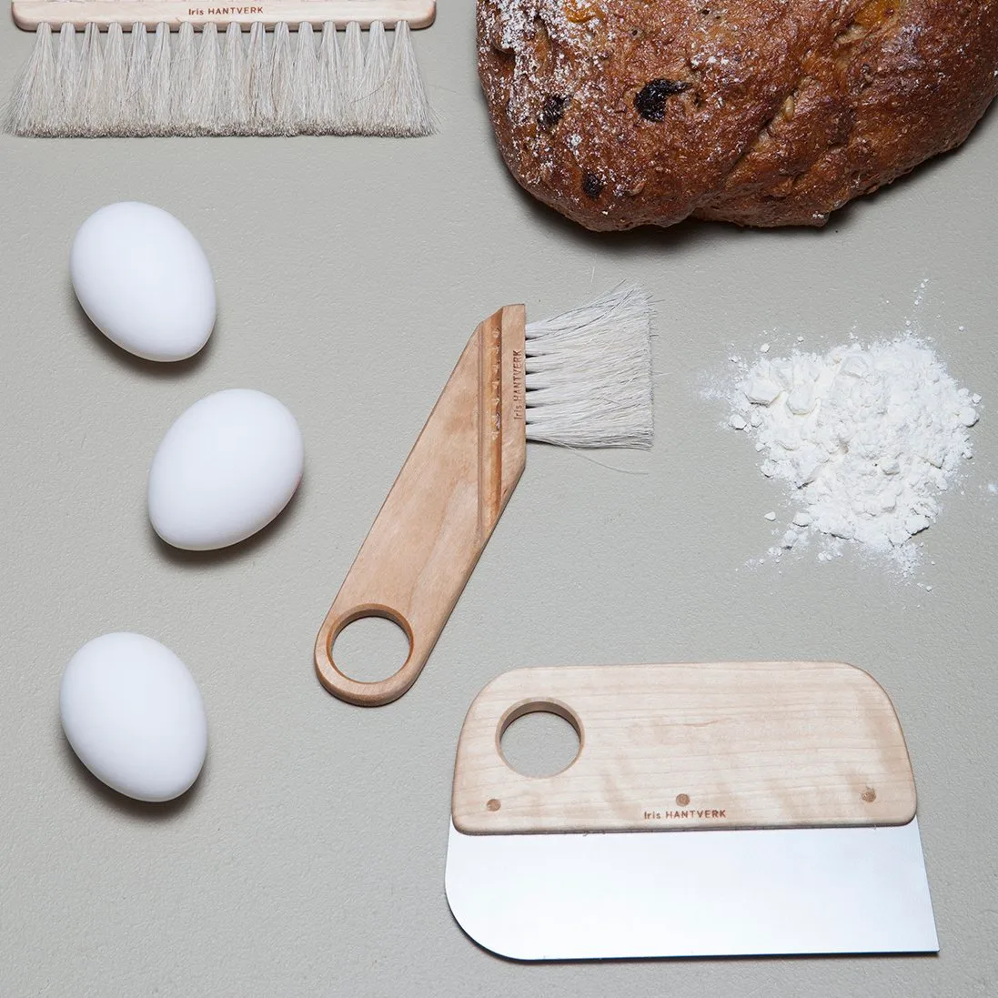 Skrobaczka do ciasta Iris, brzoza olejowana Iris Hantverk