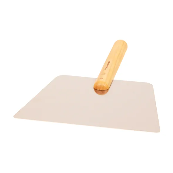 Skrobak do ciasta z uchwytem 15,2x20,3 cm, Drewniany Iris Hantverk