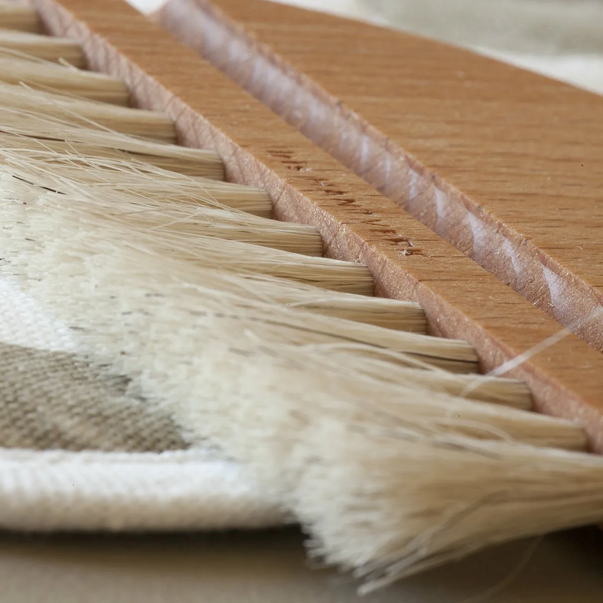 Zestaw szczotek stołowych Iris, buk Iris Hantverk