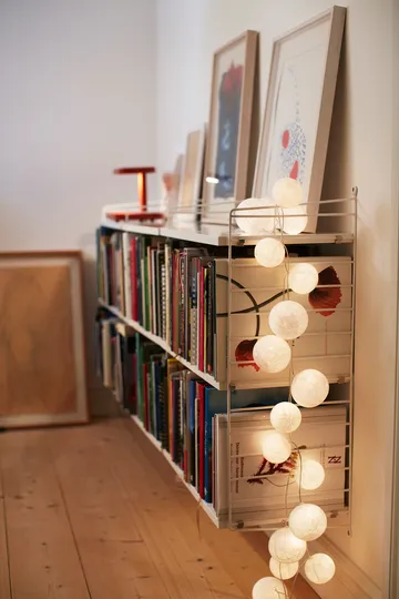 Girlanda świetlna Irislights - Butter yellow, 35 kulek - Irislights