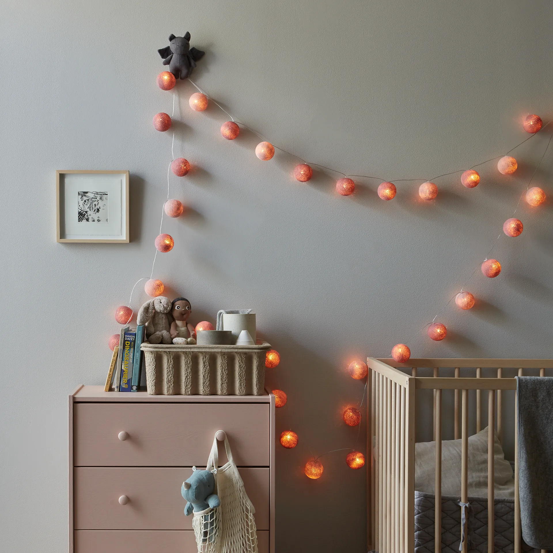 Irislights French rose, 20 kul świetlnych Irislights