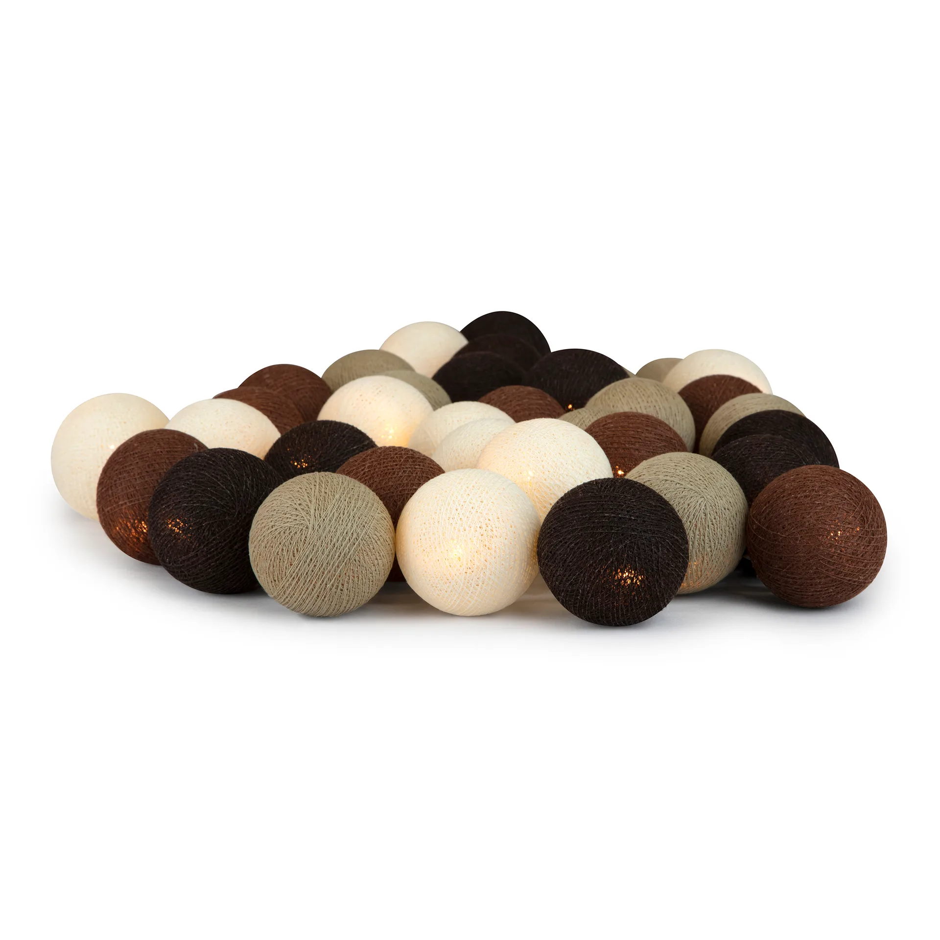 Kule świetlne Irislights Brownie, 20 kul Irislights