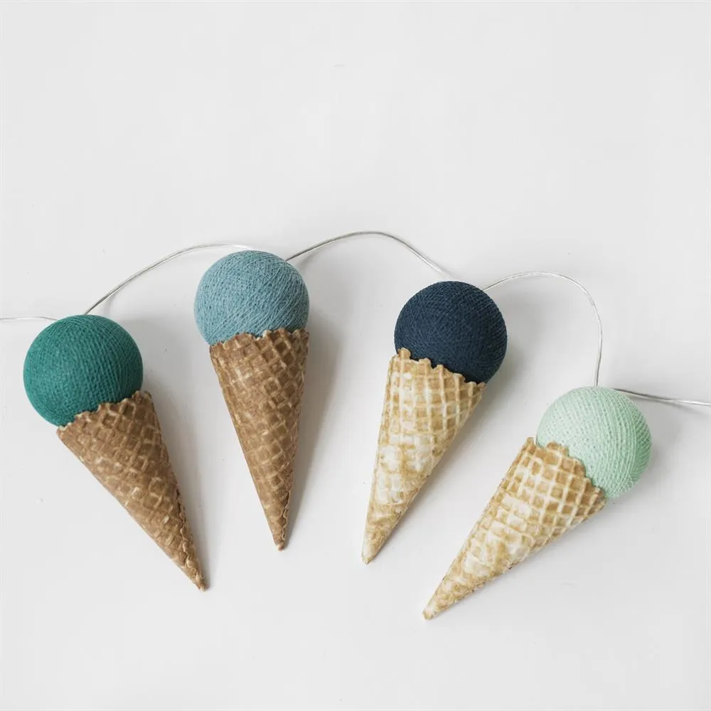 Kule świetlne Irislights Cool Mint, 20 kul Irislights