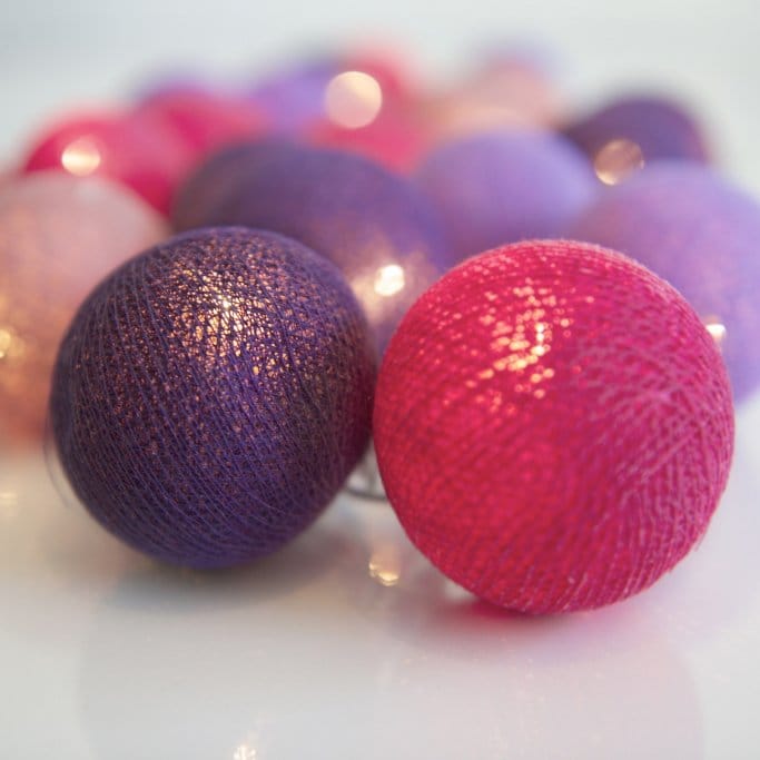 Kule świetlne Irislights Vivid Violet, 20 kul Irislights