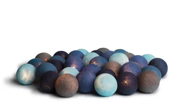 Ocean blue 35-świec 390 cm - Niebieski - Irislights