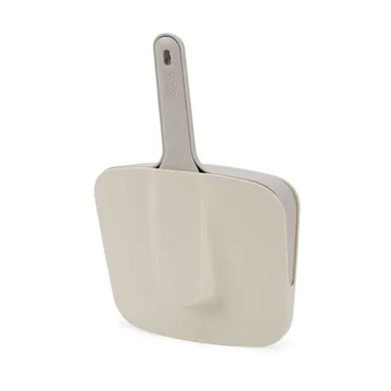 Cleantech montowana na ścianie wewnętrzna szufelka i zestaw szczotek - Stone - Joseph Joseph