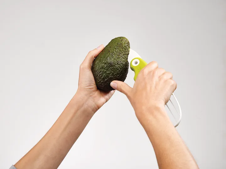 Dzielarka do awokado Goavocado 3-w-1 - Zielono-biała - Joseph Joseph