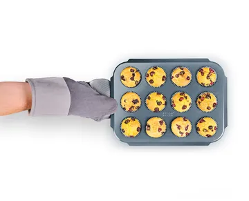 Foremka do muffinów Nest Bake 41 cm - Niebieska - Joseph Joseph