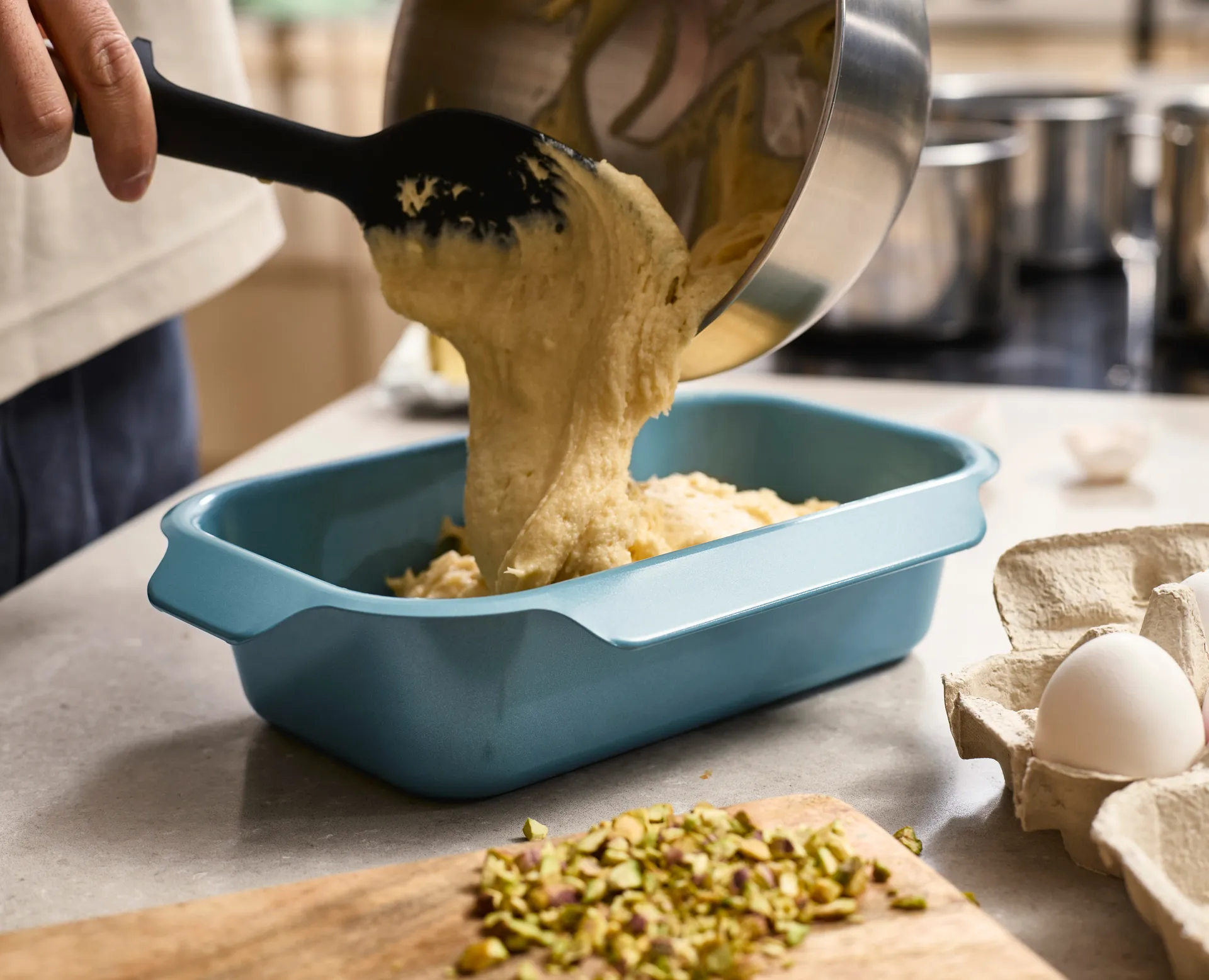 Forma do pieczenia chleba Nest Bake 30 cm, Niebieska Joseph Joseph