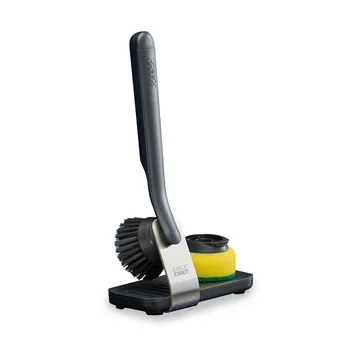 Joseph Joseph Sinktech Szczotka do naczyń z dużym stojakiem stojakiem do przechowywania - Grey - Joseph Joseph