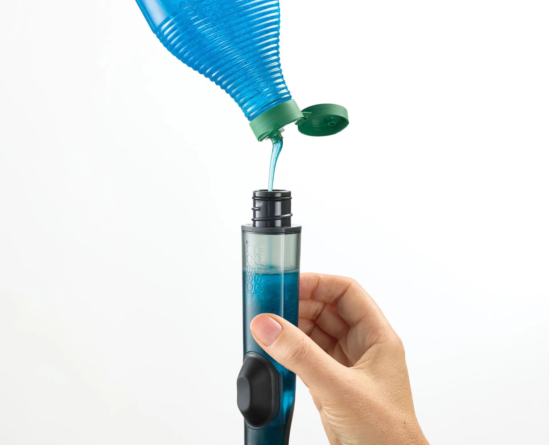 Joseph Joseph Sinktech Szczotka do naczyń ze stojakiem do przechowywania, Clear Joseph Joseph