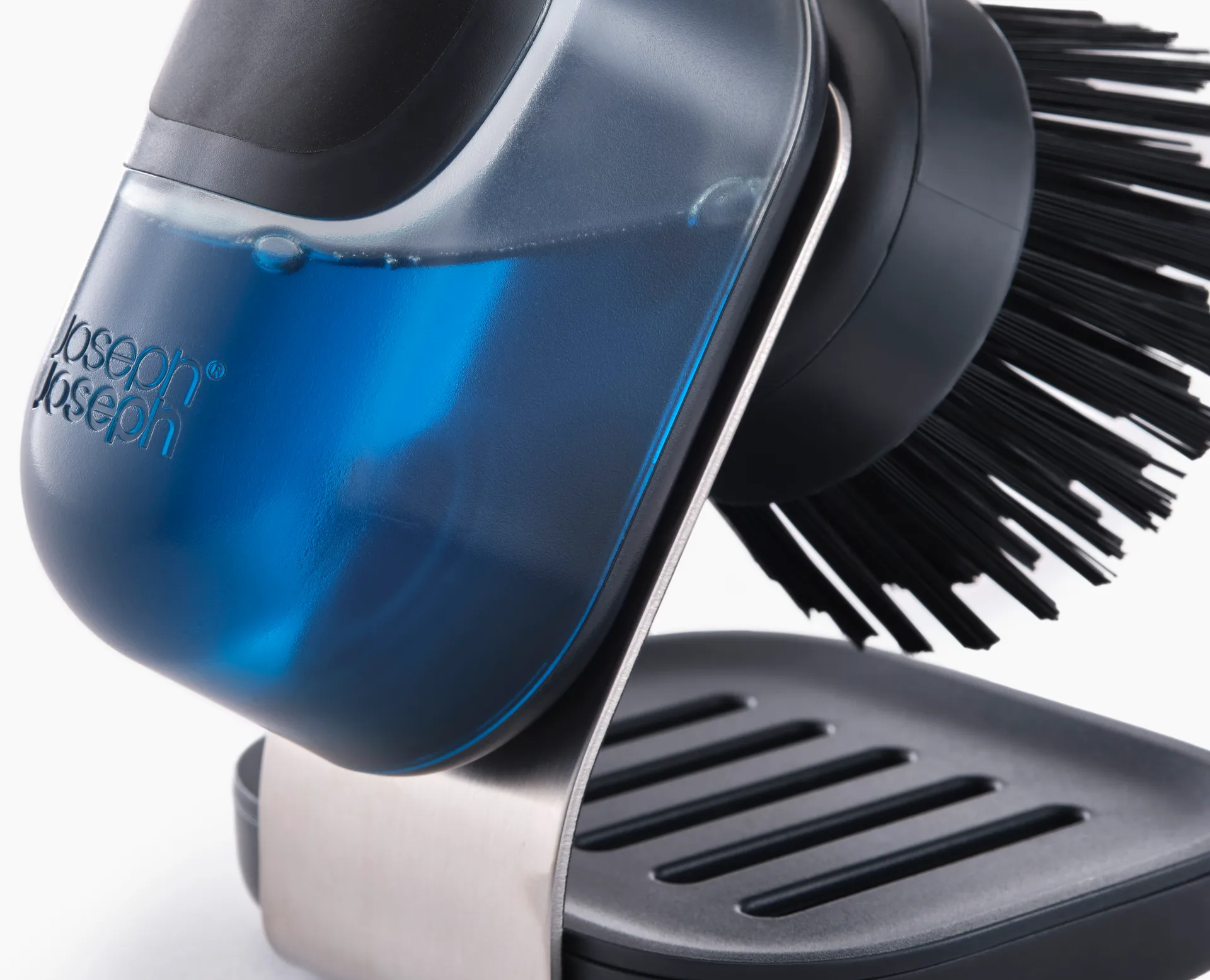 Joseph Joseph Sinktech Szczotka do rąk dozująca mydło ze stojakiem, Clear Joseph Joseph