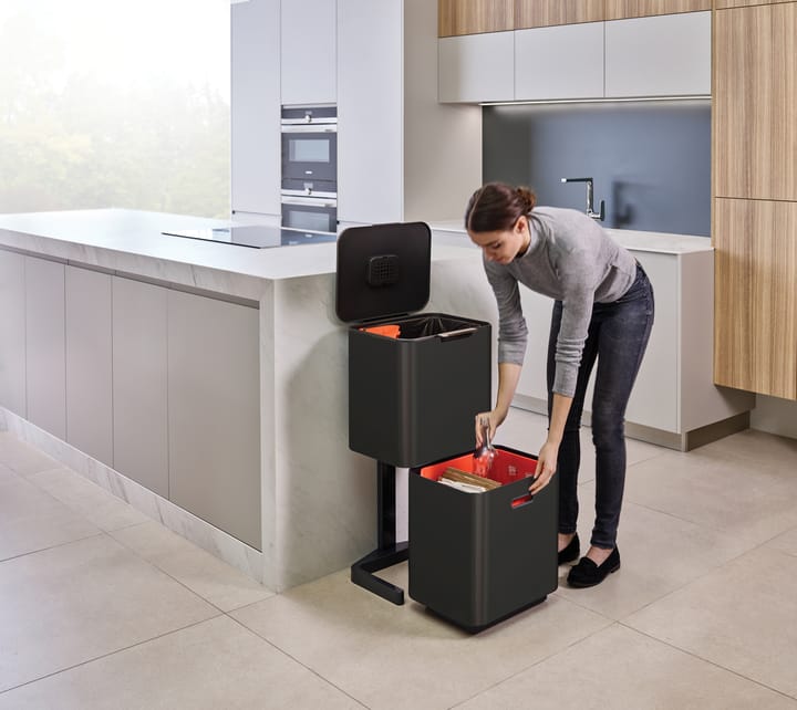 Kosz do segregacji śmieci Joseph Joseph Totem Max 60 L, Carbon black Joseph Joseph