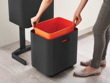 Kosz do segregacji śmieci Joseph Joseph Totem Max 60 L - Carbon black - Joseph Joseph