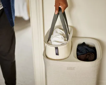 Kosz na pranie Tota 60 L - Ecru - Joseph Joseph