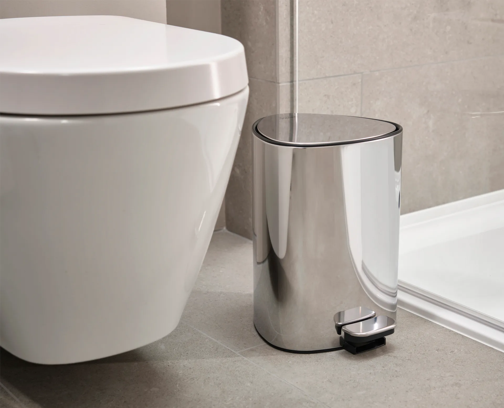 Kosz na śmieci Easystore Luxe 5 l, Stal nierdzewna Joseph Joseph