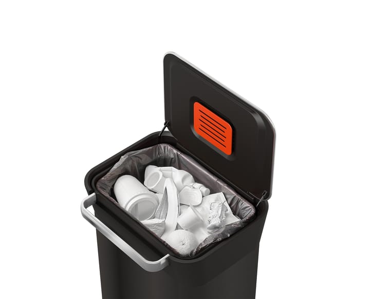 Kosz na śmieci z funkcją zgniatacza Joseph Joseph Titan 30 L, Carbon black Joseph Joseph