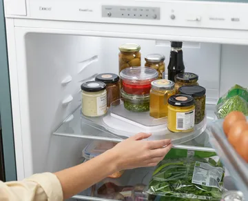 Obrotowa taca do lodówki Fridgestore - Przezroczysta - Joseph Joseph