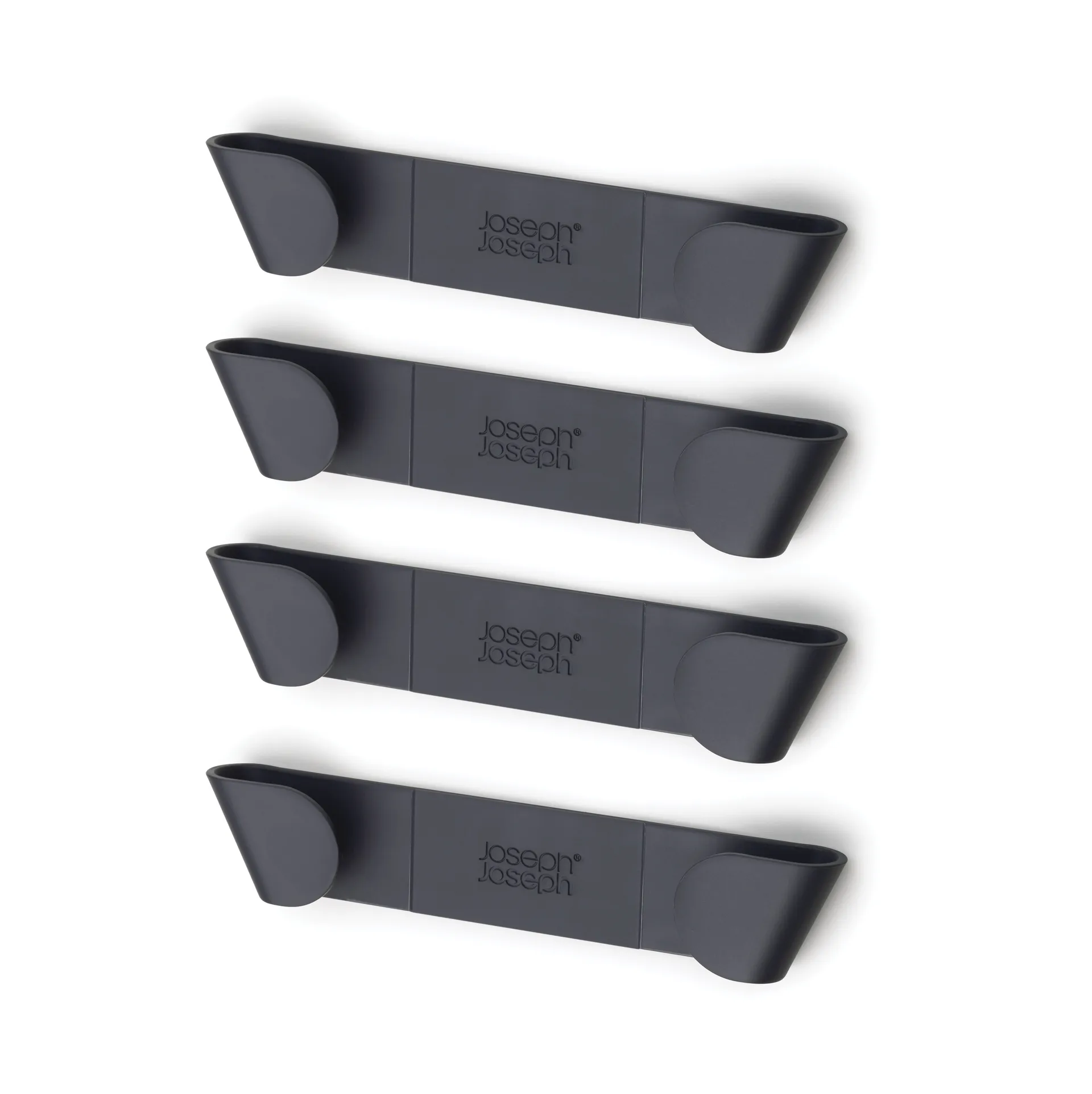 Organizer do pokrywek Cupboardstore, 4 szt., Szary Joseph Joseph