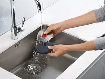 Pizzacutter Disc Easy Clean 12,1 cm - Szary-stal nierdzewna - Joseph Joseph