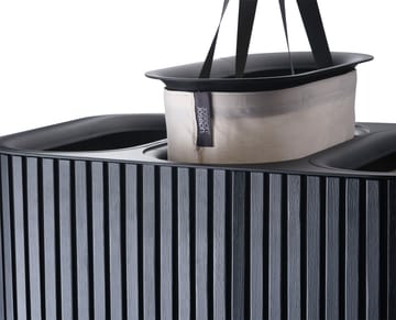 Tota Trio Luxe 90-litrowy kosz do segregacji prania - Black - Joseph Joseph