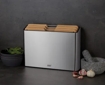 Zestaw desek do krojenia Folio Steel, 3 szt. - Bambus-stal - Joseph Joseph