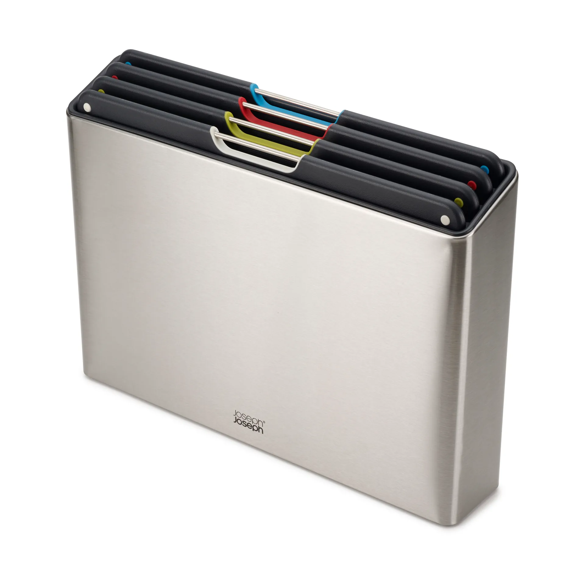 Zestaw desek do krojenia Folio Steel, 4 szt., Stal Joseph Joseph