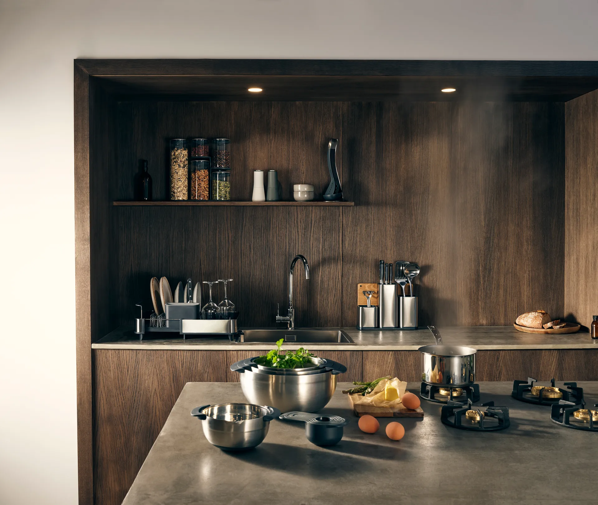 Zestaw przyborów kuchennych Nest 33,5 cm, Stal Joseph Joseph