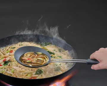 Zestaw wok Nest Fusion 3 części - Czarny - Joseph Joseph