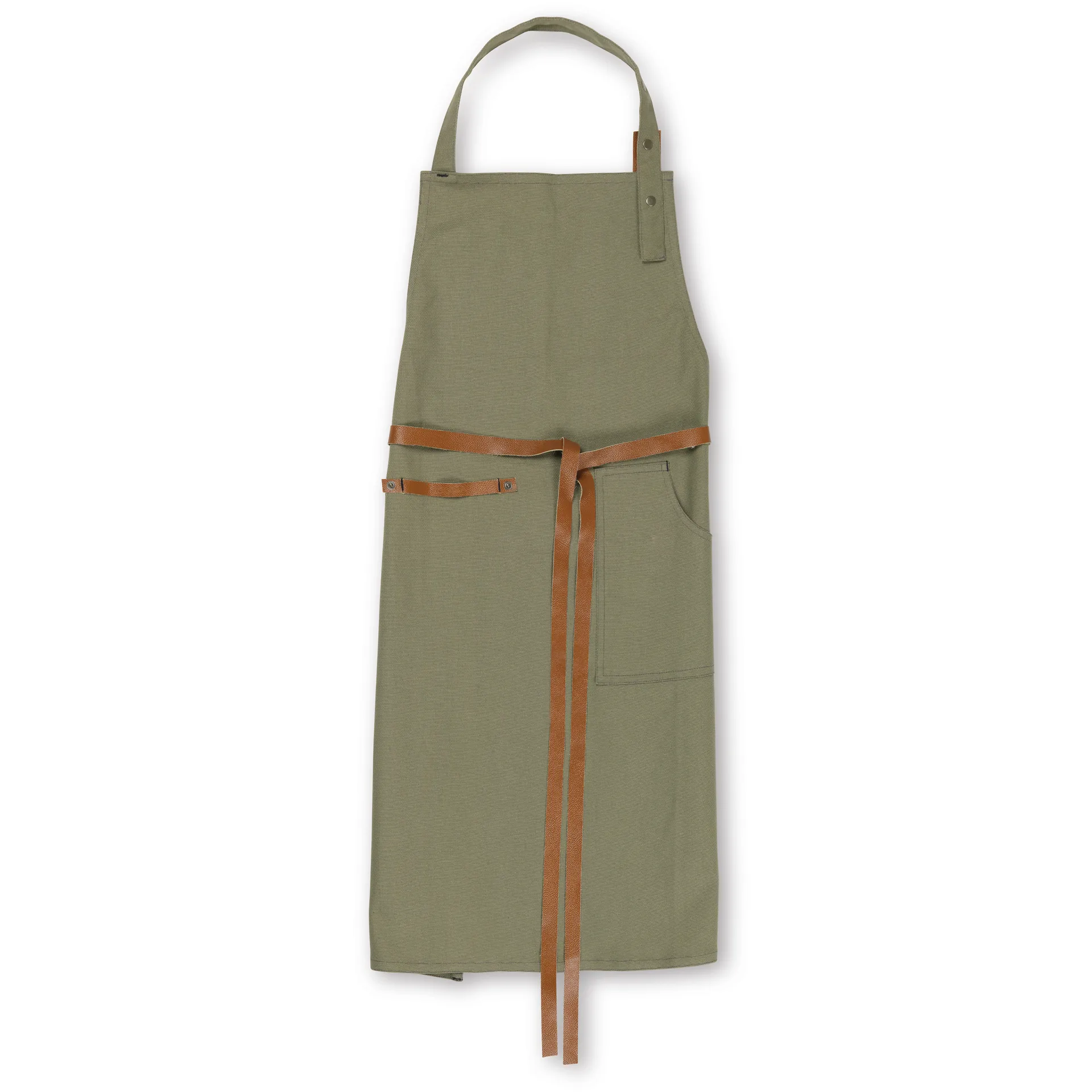 Fartuch Rå, Przykurzony ciemnozielony Juna