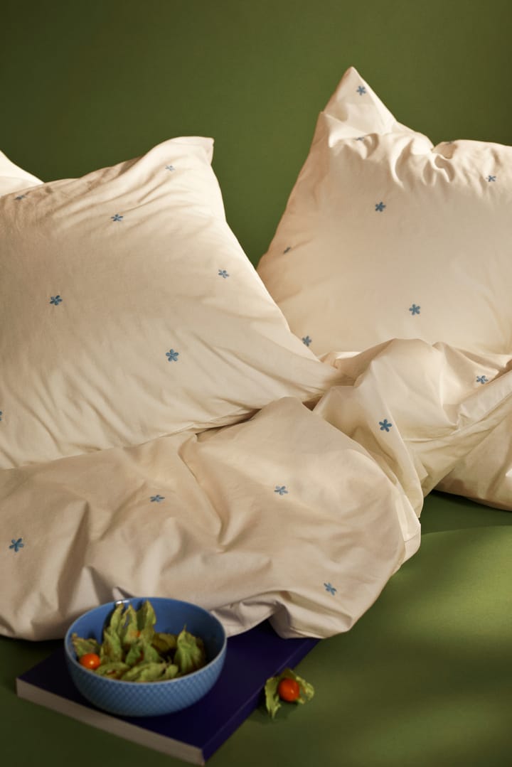 Komplet pościeli Daisy 150x210 cm, Biało-błękitny Juna