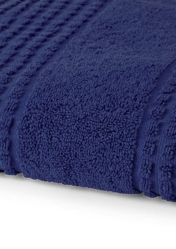 Ręcznik check 70x140 cm - Granatowy - Juna