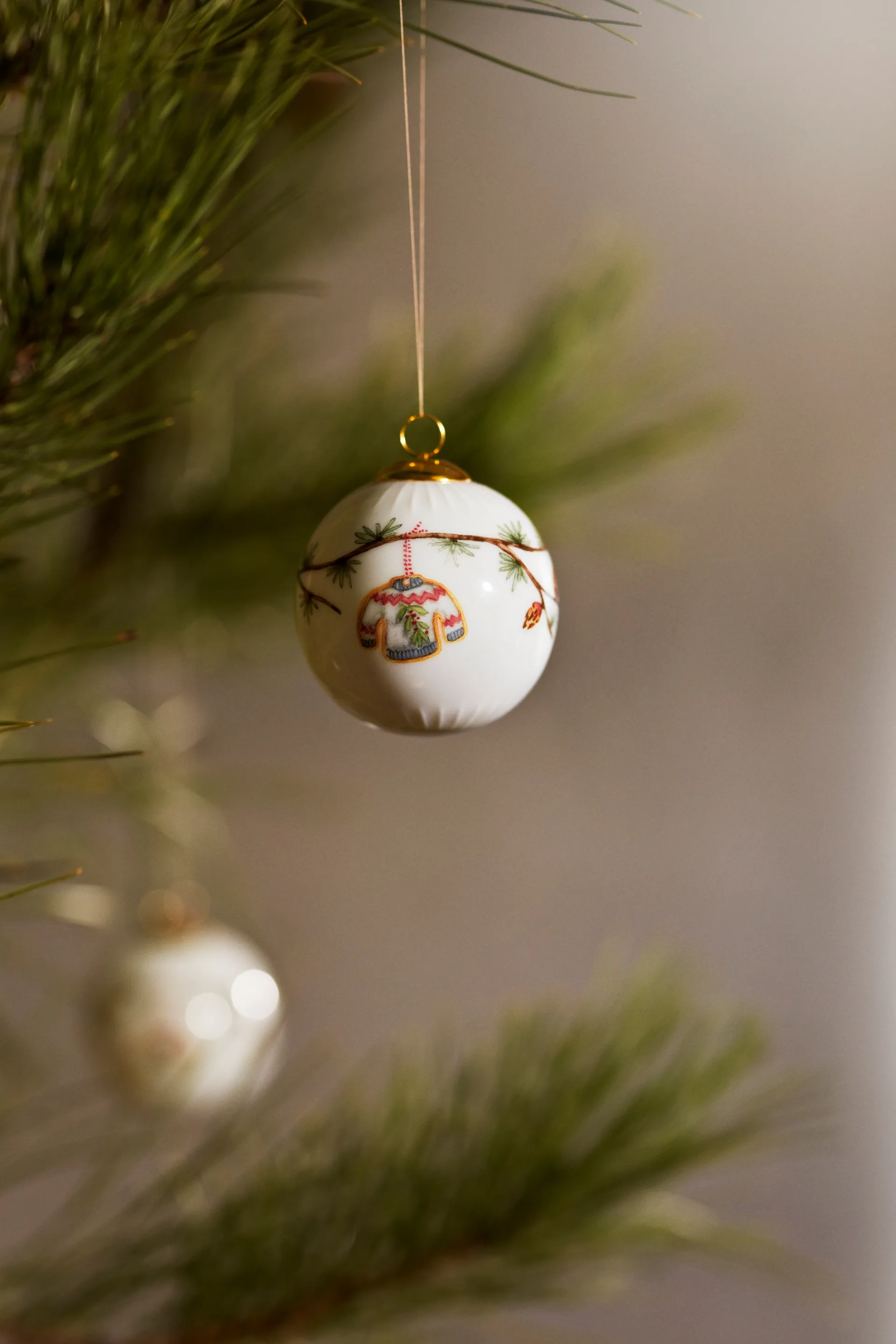 Bombka bożonarodzeniowa Hammershøi Christmas Ø6 cm, 2025 Kähler