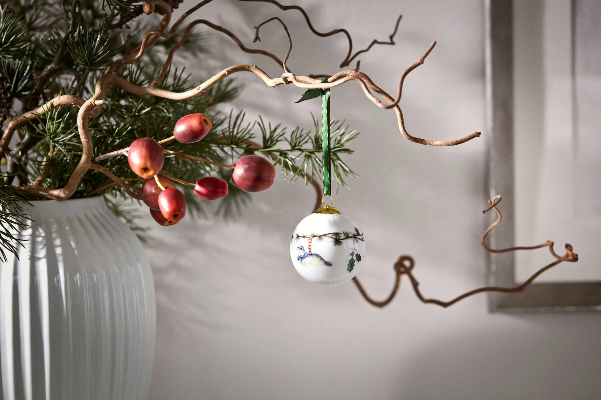 Bombka bożonarodzeniowa Hammershøi Christmas Ø6 cm, 2026 Kähler