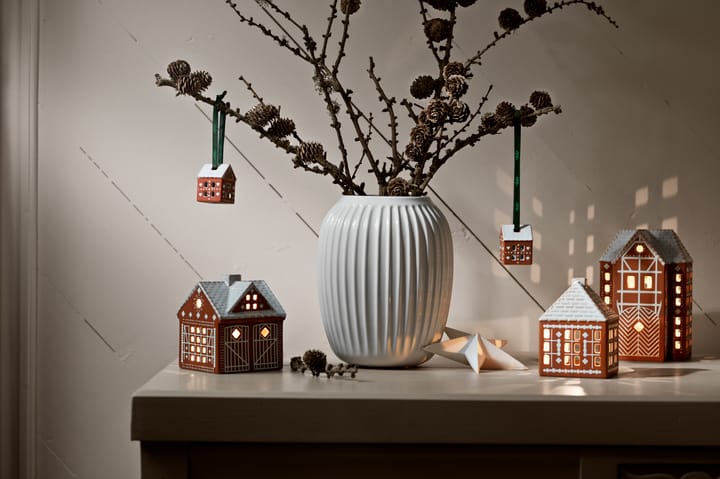 Gingerbread Świąteczna zawieszka 5 cm 2 szt., Brązowy Kähler